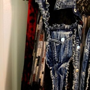 One of a kind Jean jacket